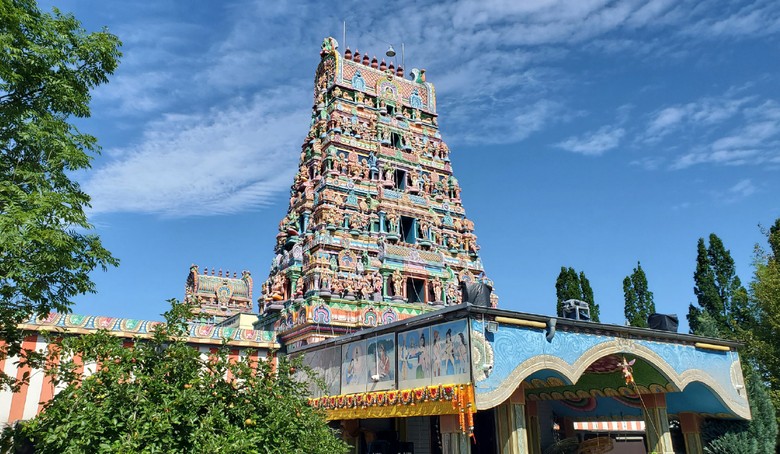 Foto vom Sri Kamadchi Ampal-Tempel in Hamm Foto vom Sri Kamadchi Ampal-Tempel in Hamm